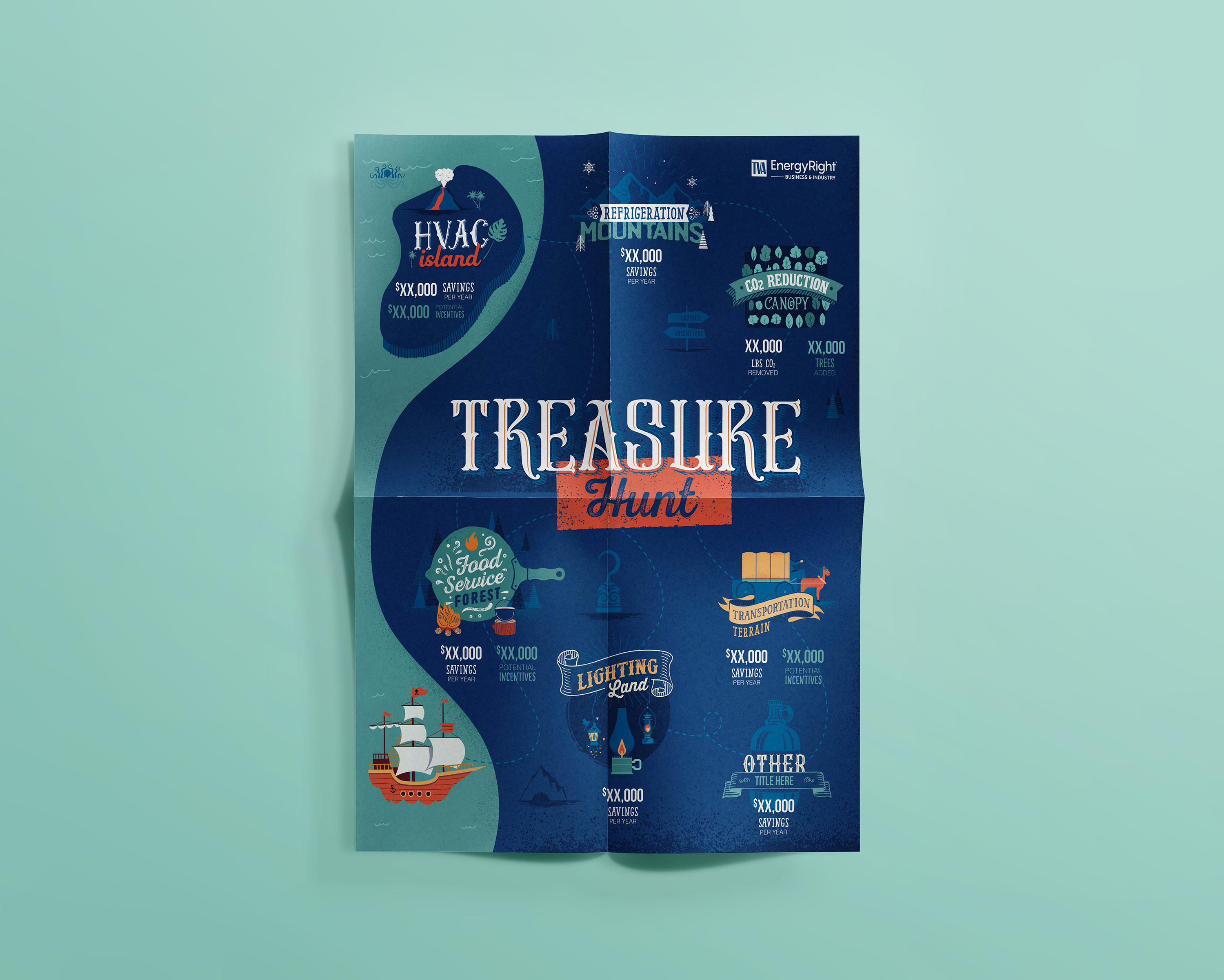 TVA Treasure Hunt Poster TVA Treasure Hunt Poster